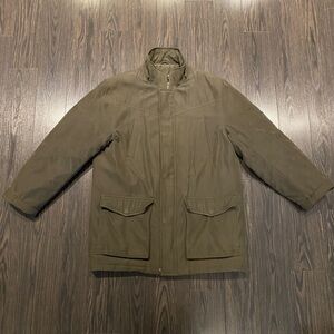 Men's Green Massimo Moda Winter Coat
